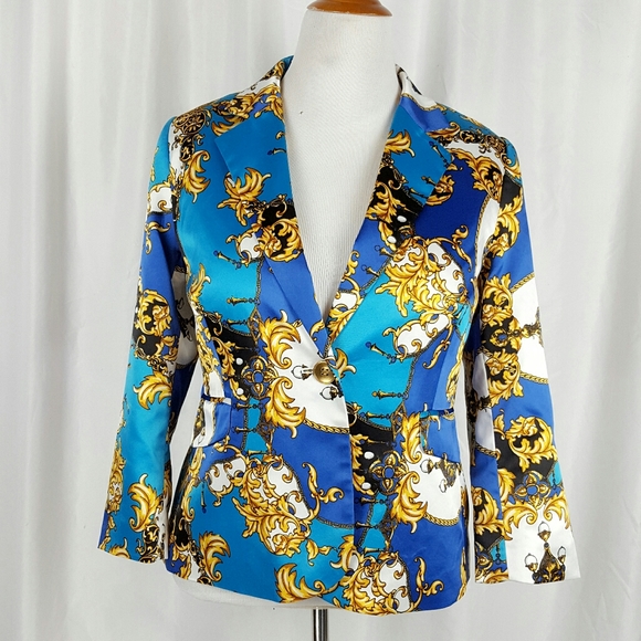 Madison Jackets & Blazers - Madison Satin Chandler Blazer
